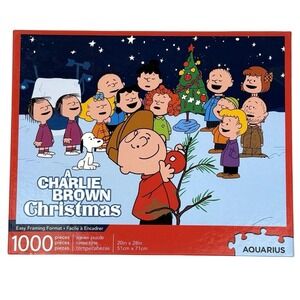 Aquarius Peanuts A Charlie Brown Christmas 1000 Piece Jigsaw Puzzle 20x28